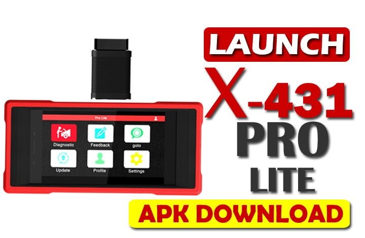 launch X431 PRO LITE Apk application download