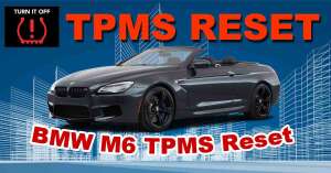 HOW TO Reset BMW TPMS Light Without Scan Tool 9