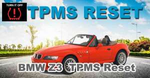 HOW TO Reset BMW TPMS Light Without Scan Tool 3