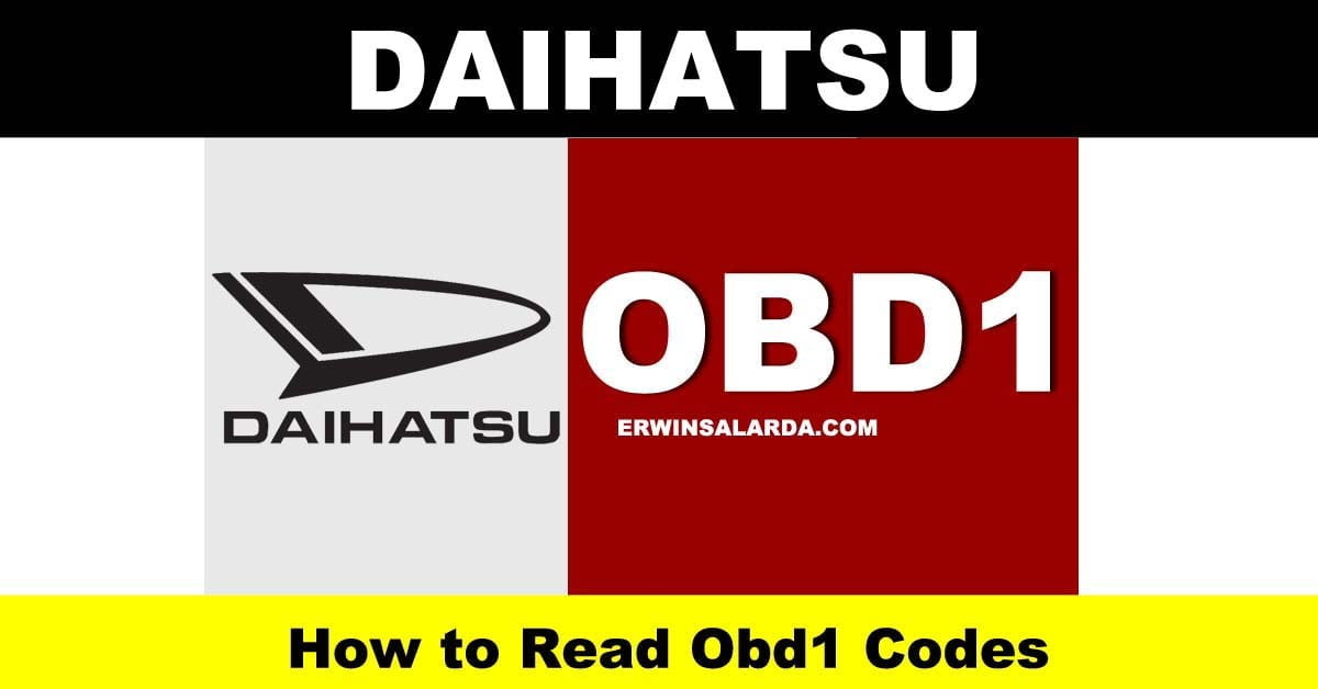 Daihatsu OBD1 16 Pin DIY Diagnostic Tutorial