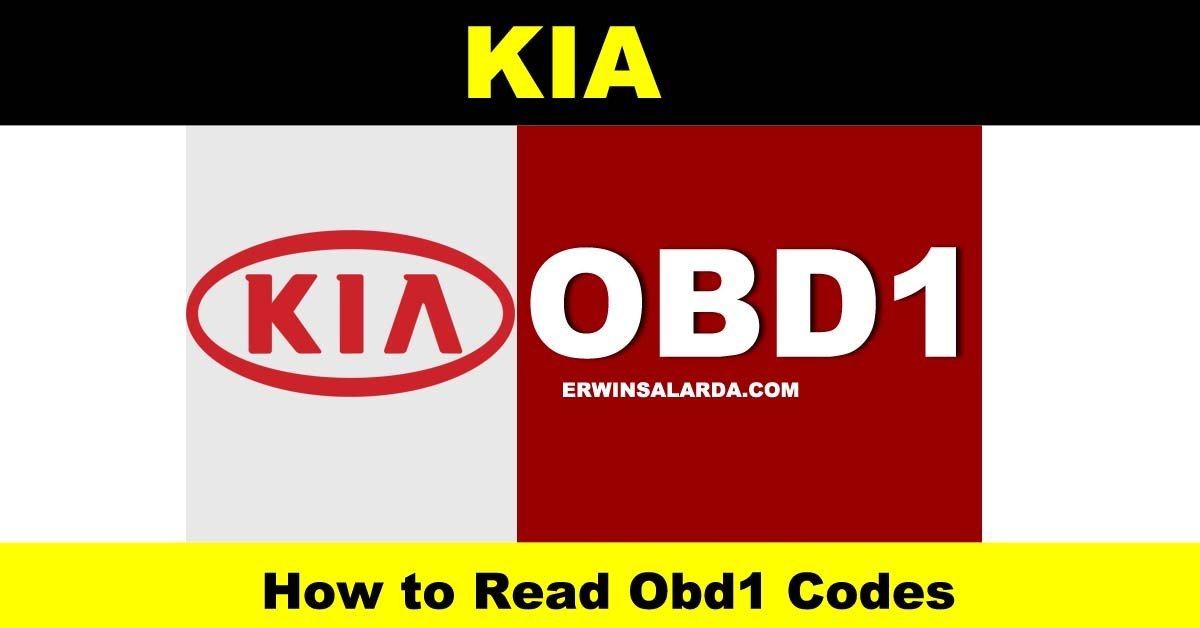 How to Read Kia OBD 1 Codes Without OBD Scanner