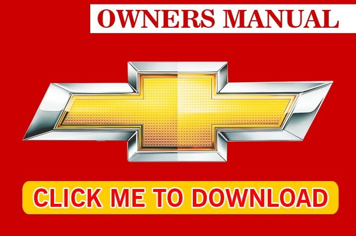 DOWNLOAD OWNERS MANUAL: Chevrolet Owners Manual Collection