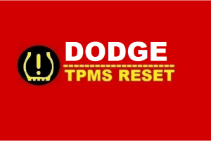 Dodge TPMS Reset