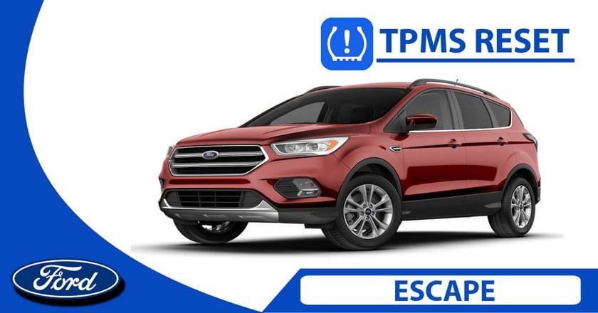 Ford Escape TPMS Reset