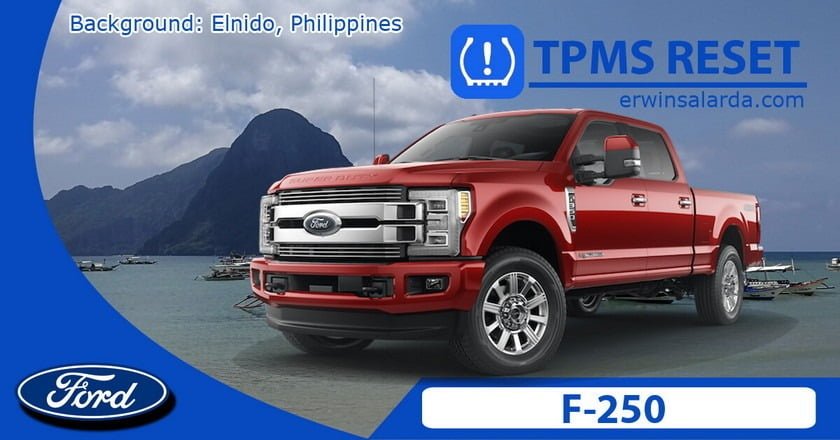Ford F-250 TPMS Reset