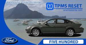 Ford Five Hundred TPMS Reset