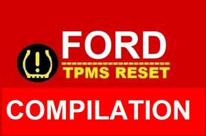 HOW TO Reset the TPMS WARNING Light on Ford Cars