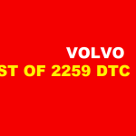 Complete List of OBD Codes (DTC’) on Volvo Cars