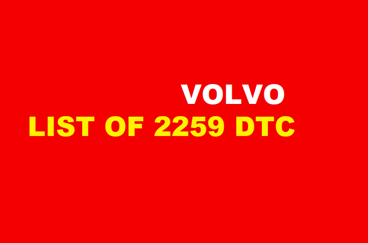 Volvo DTc