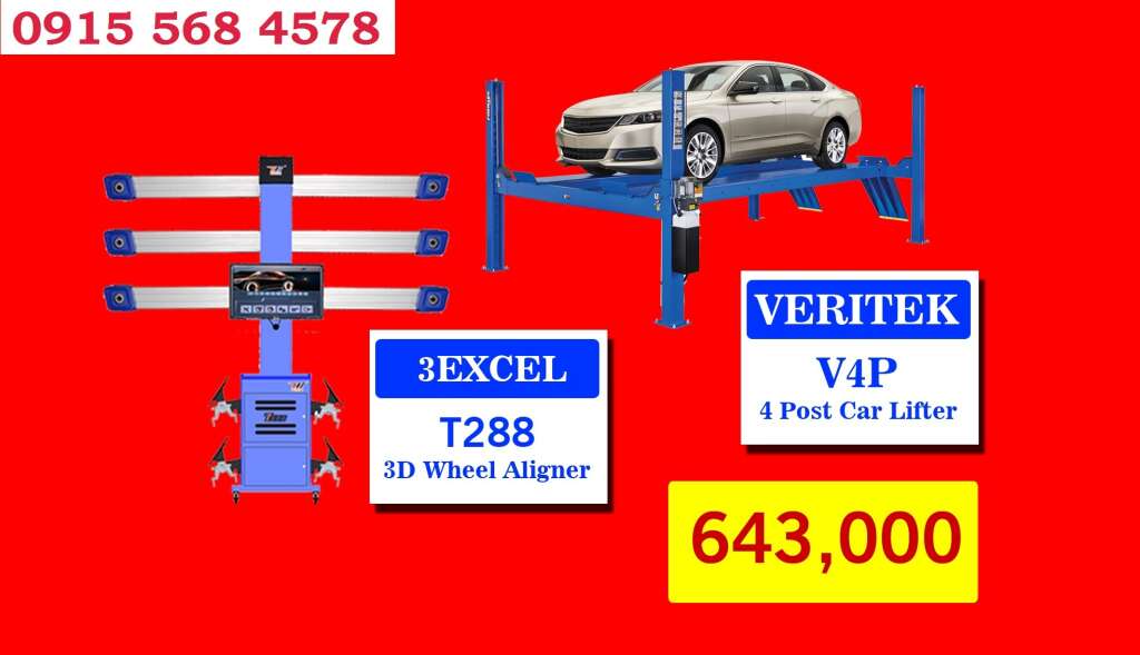 3Excel T288 Wheel Alignment Equipment Package philippines