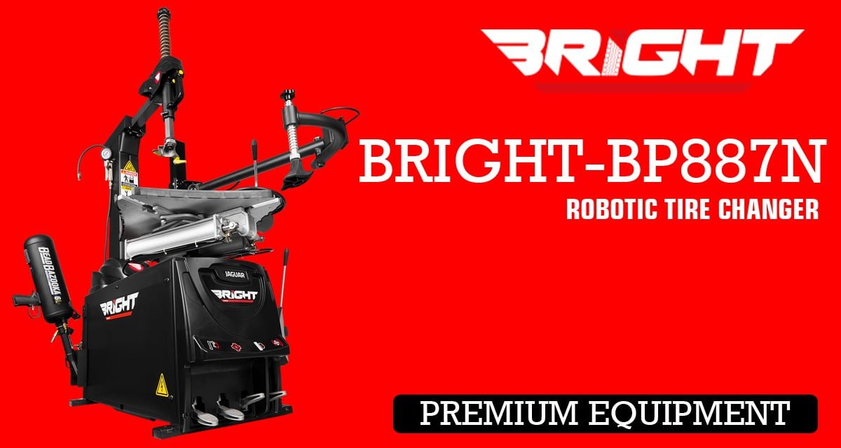 Bright Robotic Leverless Tire Changer -BP887N-