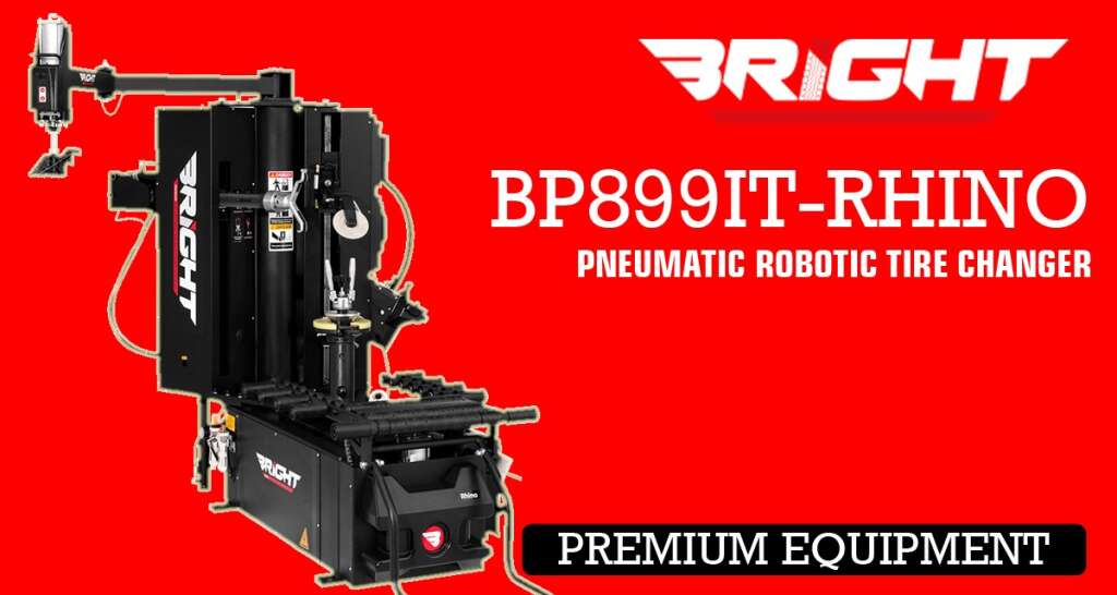 Bright Robotic Leverless Tire Changer - BP899IT-RHINO