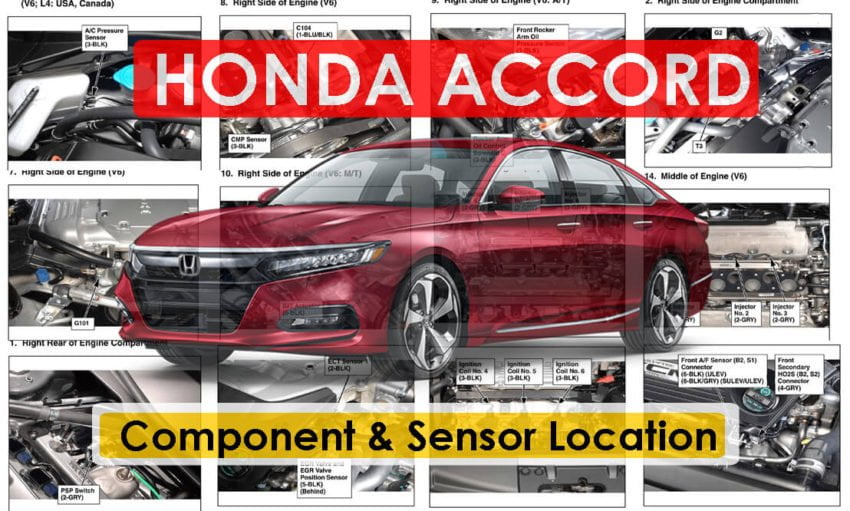 Honda ACCORD Sensors and Component Location(1)