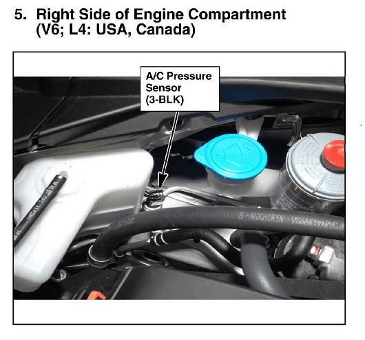 Honda Accord AC Pressure Sensor