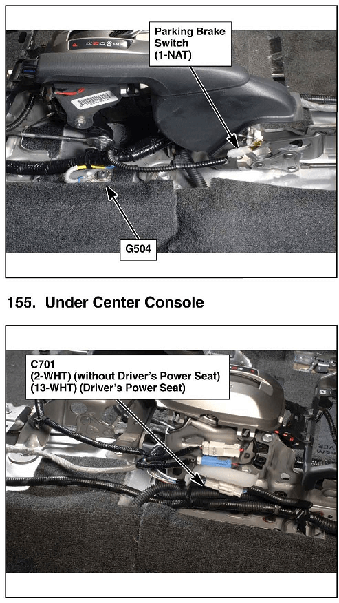 Honda Accord Parking Brake Switch