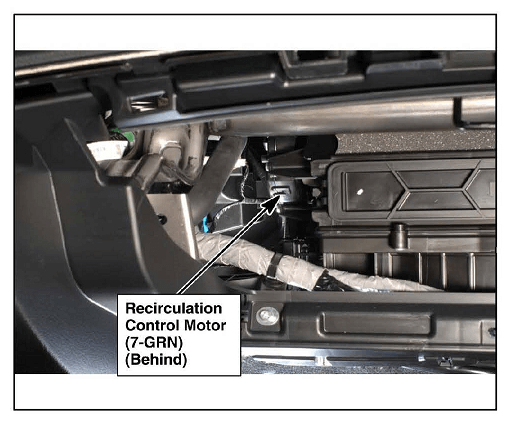 Honda Accord Recirculation Control motor