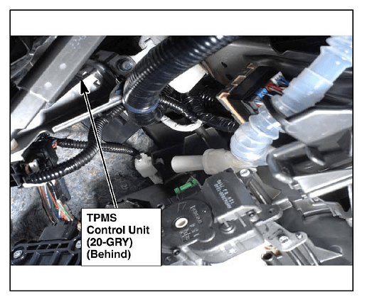 Honda Accord TPMS Console Unit