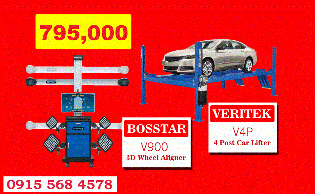 Lawrence-Bosstar-V900-Wheel-Alignment-Equipment-Package-e1572855186731
