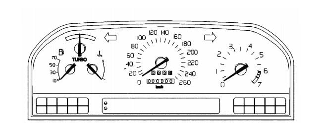 Vehicles with VDO Instrument Cluster: