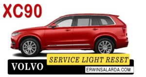 Volvo XC90 2003-2013 Service Light Reset