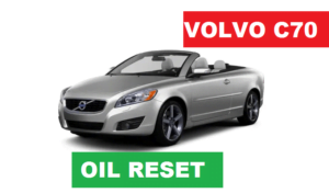 1996-2013 5 Easy Steps Volvo C70 Oil Reset