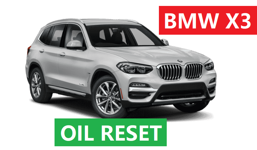 2004-2019 BMW X3 Oil Reset