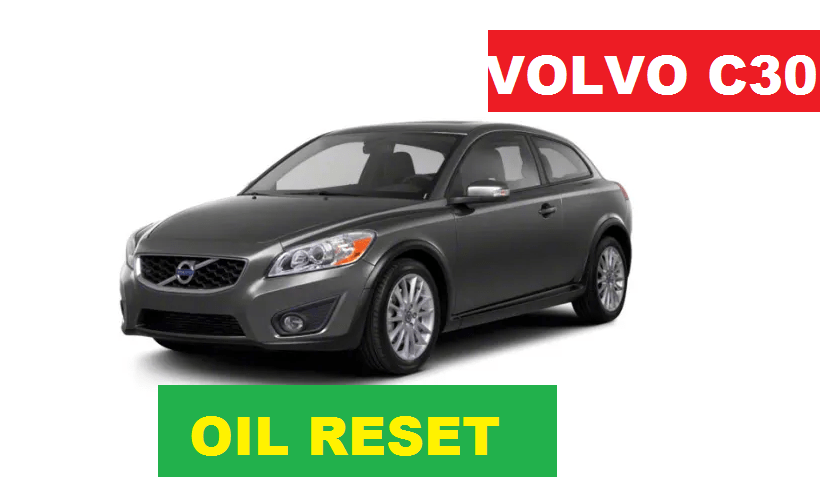 2006–2013 5 Easy Steps Volvo C30 Oil Reset
