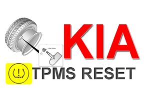 Kia Cars TPMS Reset Instruction Guide