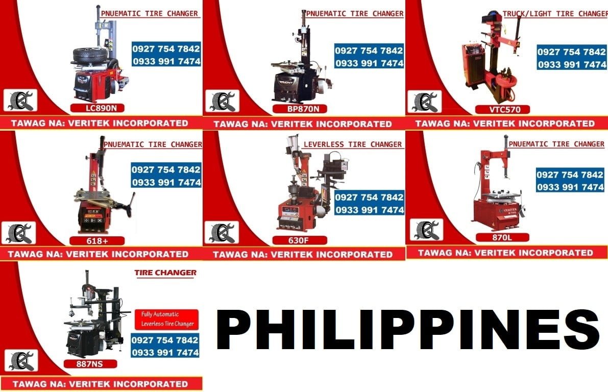 Veritek -Hunter- Corghi - Blue Chip - Everet Tire Changer Dealer -Importer Forsale In the Philippines (1)-tile