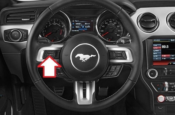 FOrd Mustang OK Button