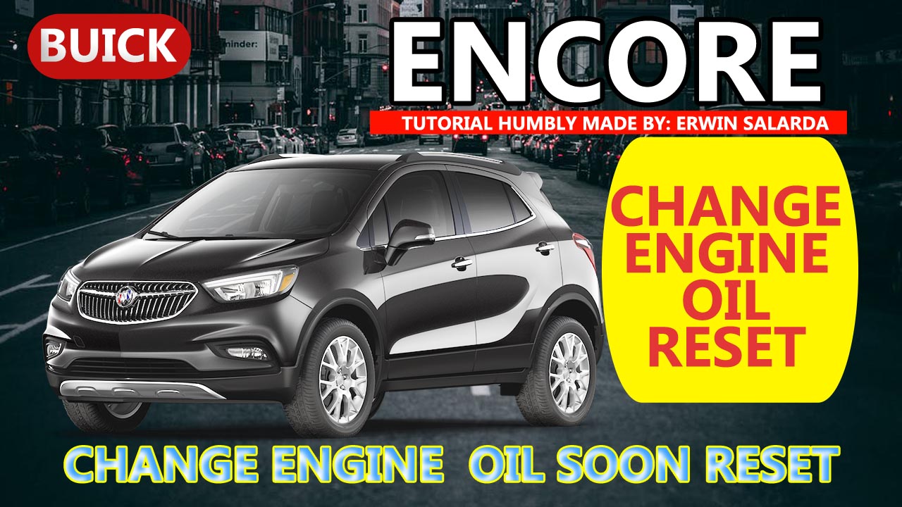 Buick Encore Oil Reset