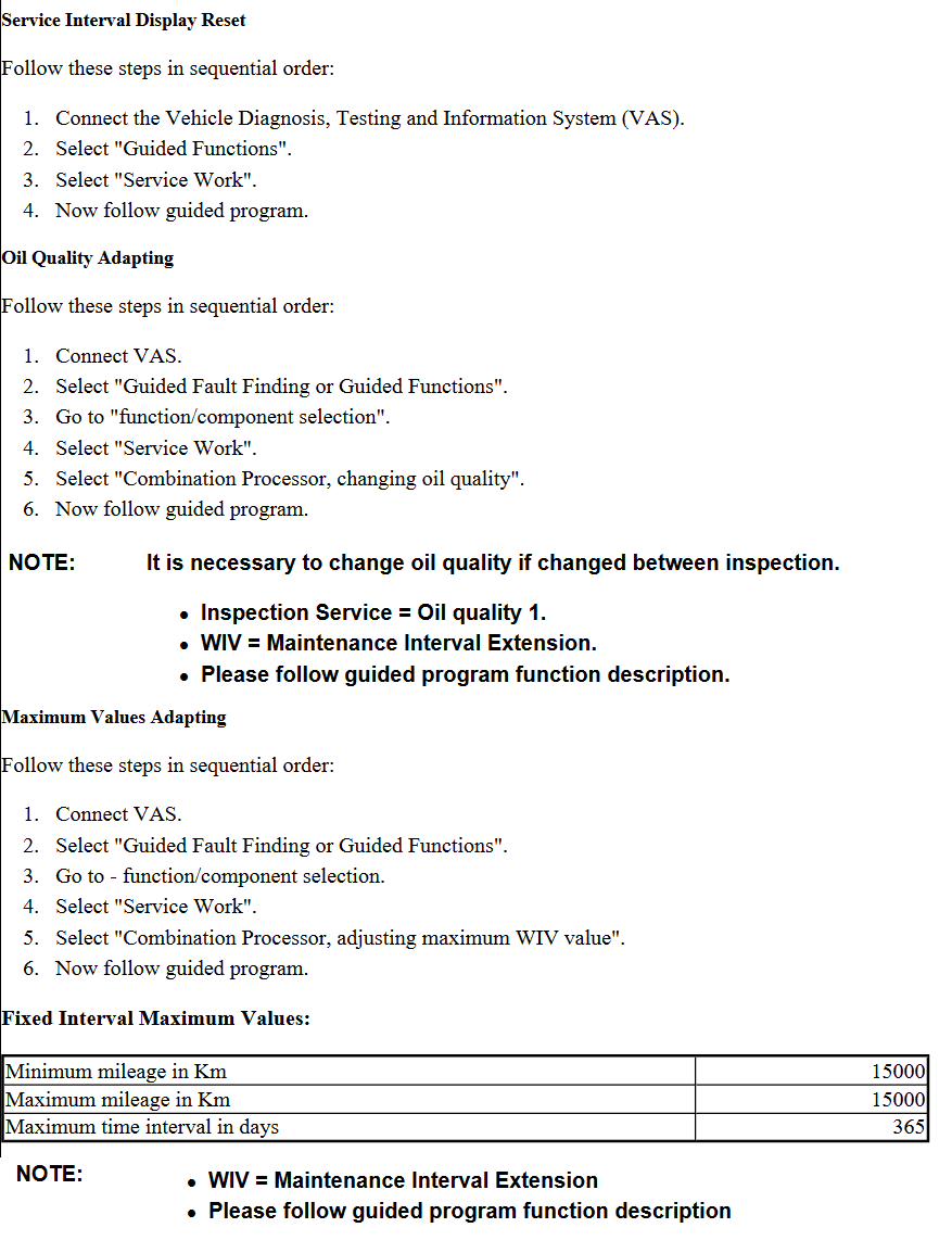 Tutorial on How to Reset the Audi A3 Service Due Reminder