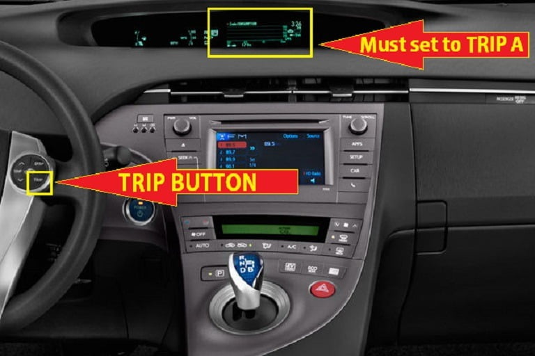 2010-2015 Toyota Prius Maintenance Required Indicator Reminder Reset GUIDE