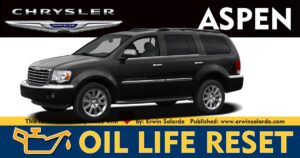 Chrysler Aspen Oil Change Life Maintenance Light Reset