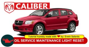 How to Reset the Oil Change Service Light on Dodge Caliber