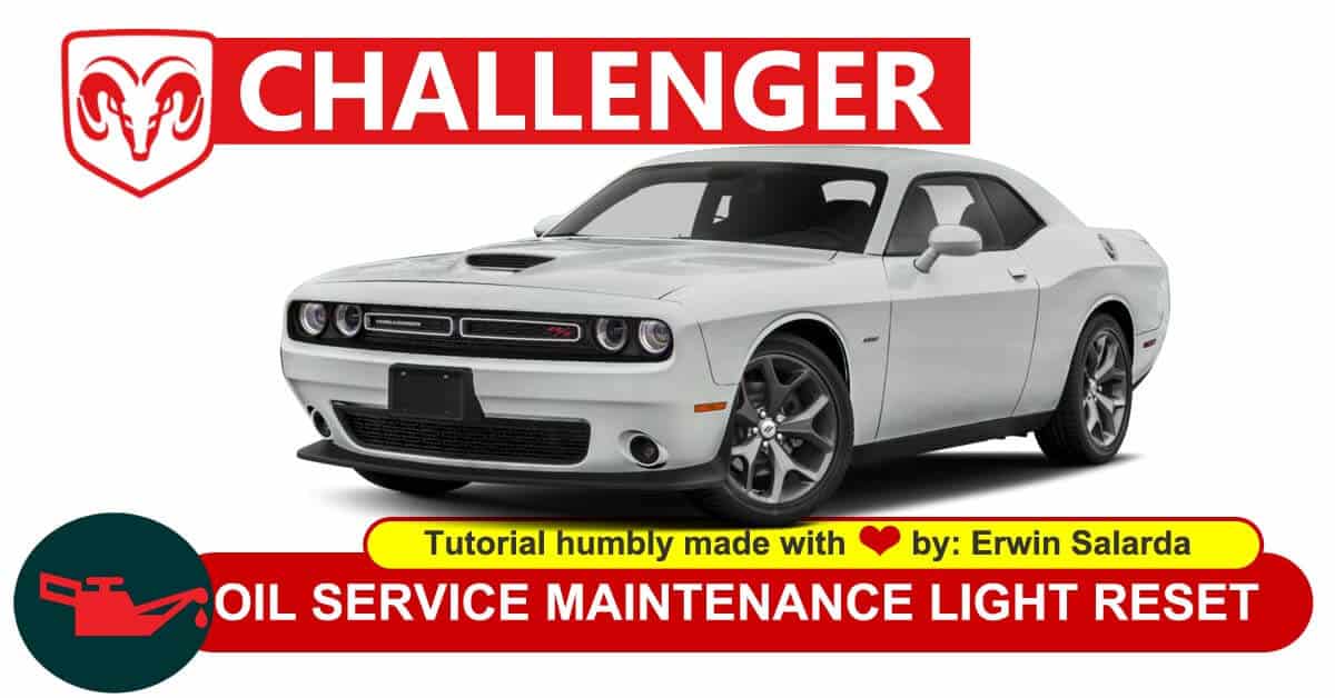 How to Reset the Oil Change Service Light on Dodge Challenger