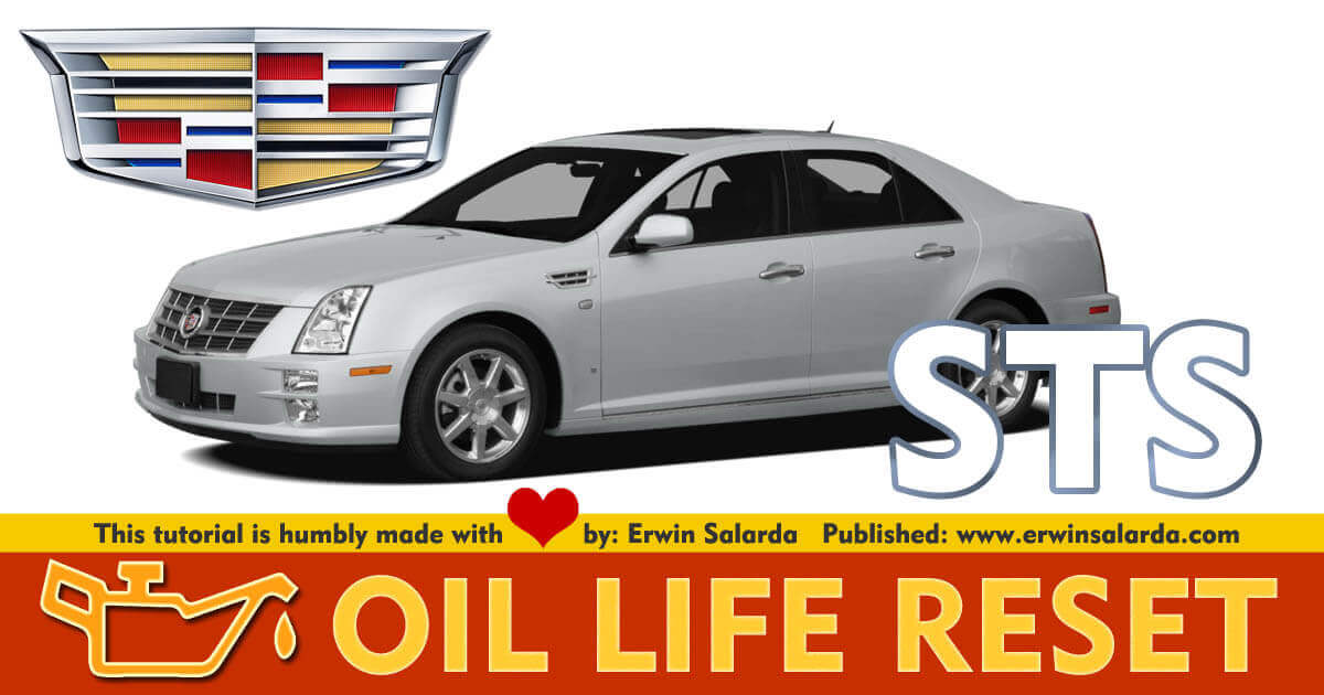HOW TO RESET: Cadillac STS Oil Service Maintenance Light %count Cadillac STS Oil Service Maintenance Light Reset