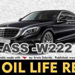 How To Reset Mercedes Benz E Class W211 Service Light