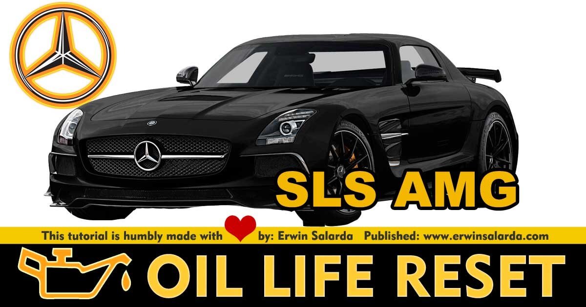 Mercedes-Benz SLS AMG Engine Oil Change Service Light Indicator Reset