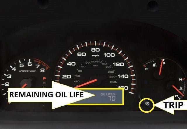 HOW TO RESET- Honda Accord 2002-2004-2004-2005-2006-2007 Oil Service Light -remaining oil life