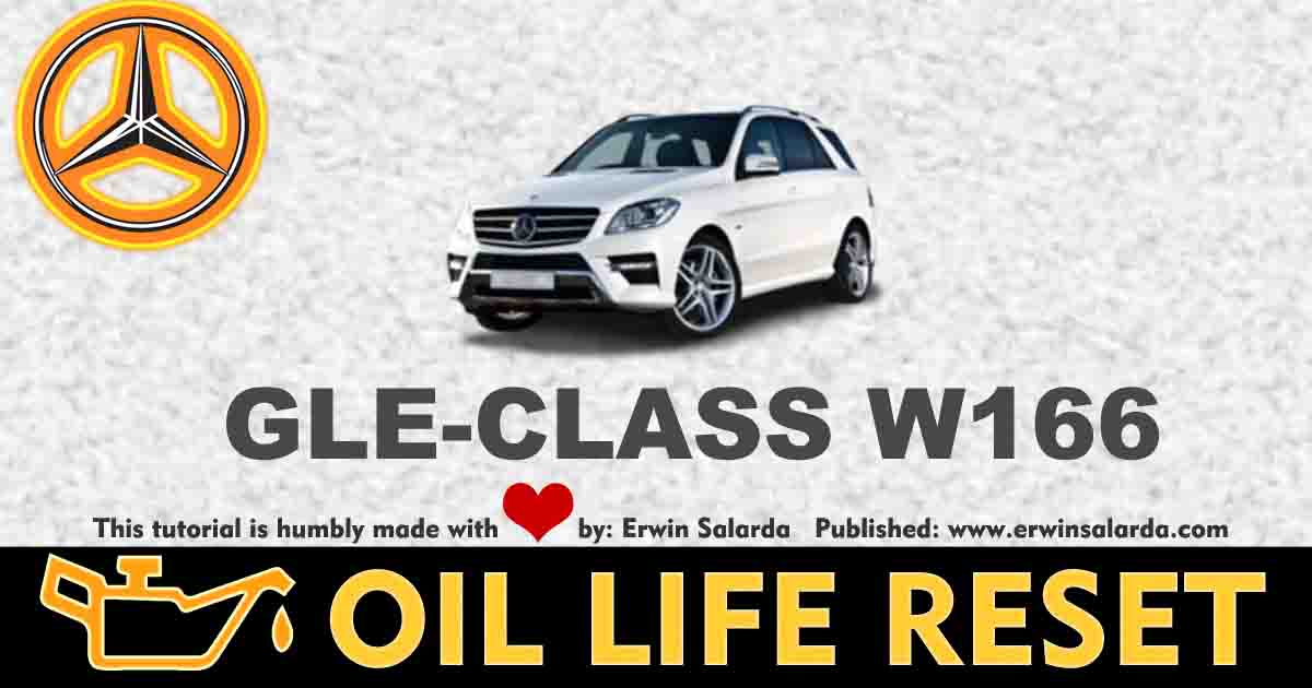 HOW TO RESET- Mercedes-Benz GLE-Class W166 Service Light