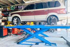 Successful installation of Lawrence Autobee B2 3D Wheel Aligner at Lipa City Batangas.