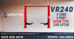 Oil Change Job - Veritek VR240 2 Post Car Lifter -Philippines