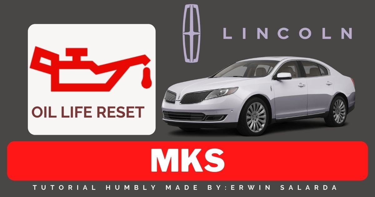 HOW TO RESET: Lincoln MKS Engine Oil Change Required 13 HOW TO RESET- Lincoln MKS Engine Oil Change Required