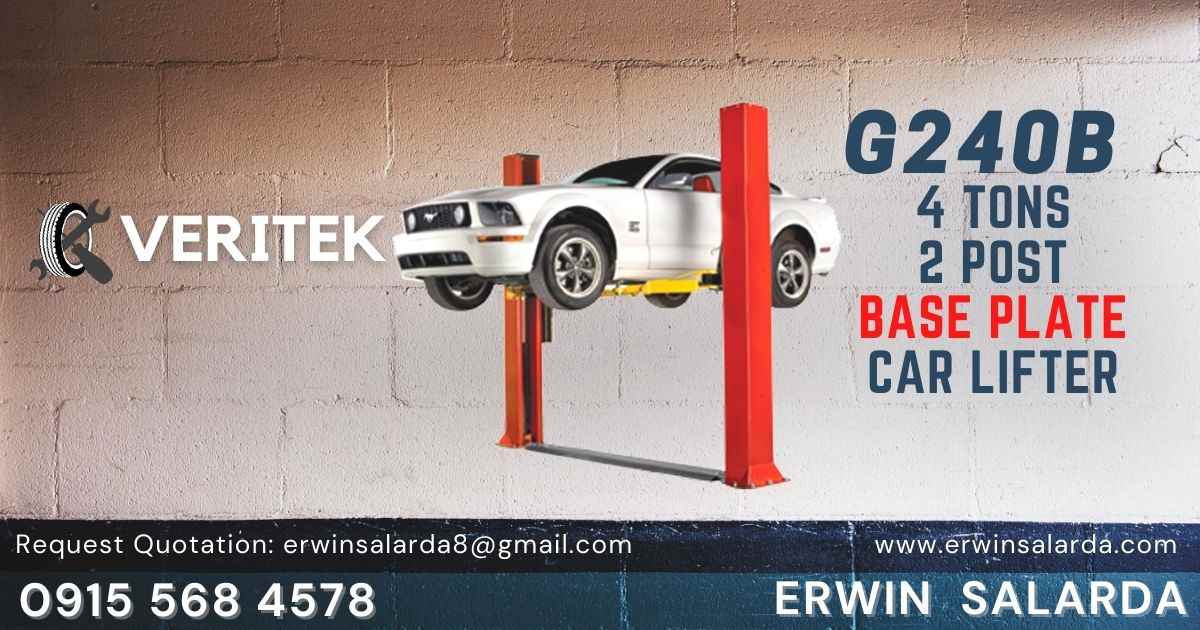 Under Chassis Job - Veritek G240B 2 Post Car Lifter -Philippines