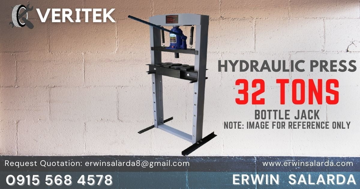FOR SALE Hydraulic Press 32 Tons -Philippines