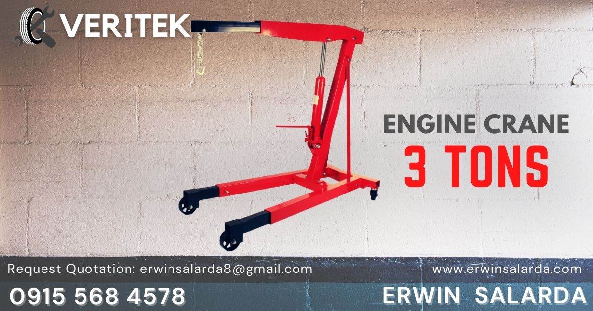 FOR SALE 3 Tons Engine Crane -Philippines