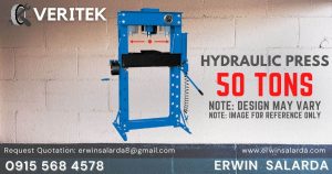 FOR SALE 50 Tons Hydraulic Press