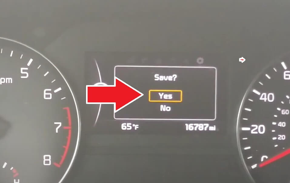 Kia change service interval schedule - yes to save