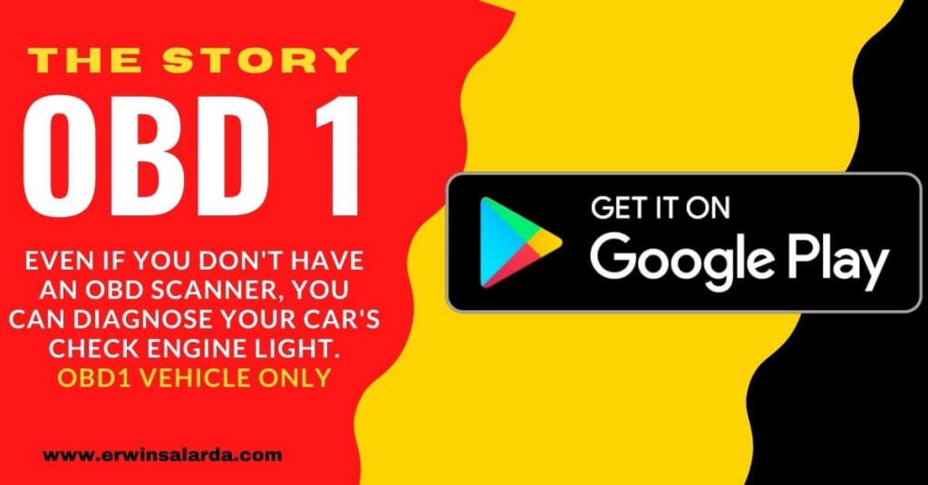 The story of car obd 1 app